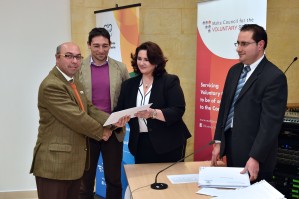 Minister for Social Dialogue, Consumer Affairs and Civil Liberties Helena Dalli presides over the Small Initiatives Support Scheme Grant Award ceremony organised by the Malta Council for the Voluntary Sector Europa House, St Paul Street, Valletta